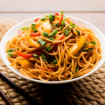 EGG SCHEZWAN NOODLES